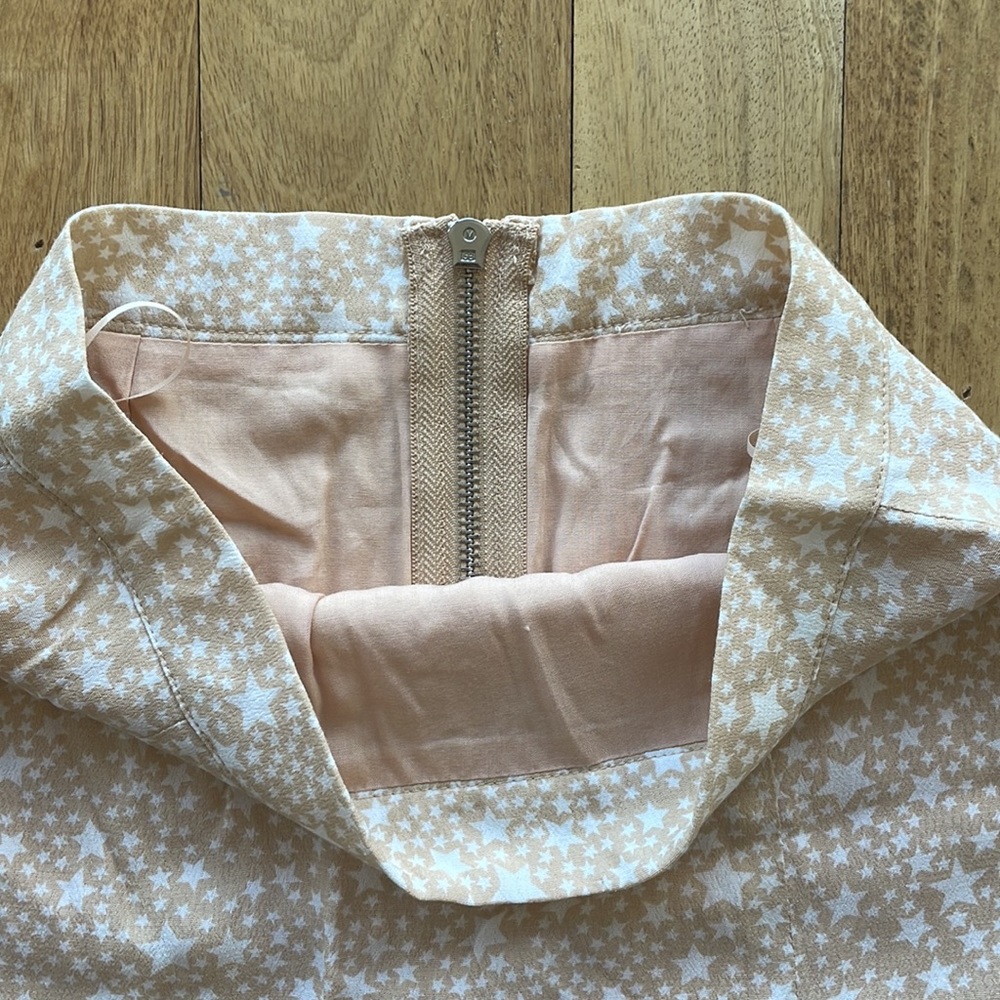 Star mini skirt pale pink - Picture 2 of 4